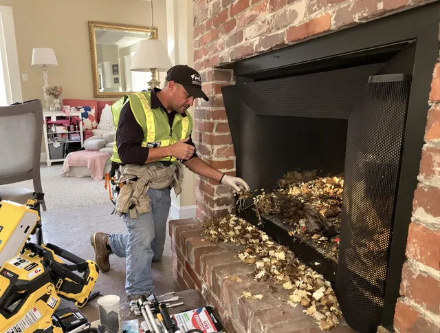 Safe screening installation by Laguna Hills Chimney Sweep in Laguna Hills, CA