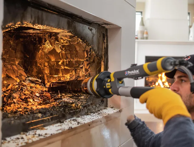 Professional chimney cleaning by Laguna Hills Chimney Sweep in Laguna Hills, CA