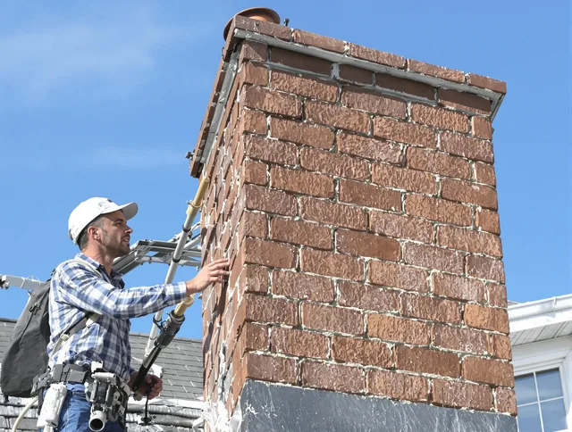 Brickwork for a chimney rebuild by Laguna Hills Chimney Sweep in Laguna Hills, CA
