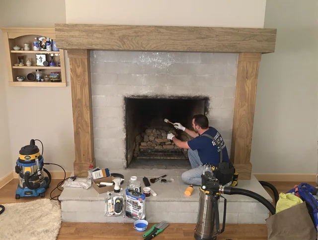 Detailed creosote removal process by Laguna Hills Chimney Sweep in Laguna Hills, CA