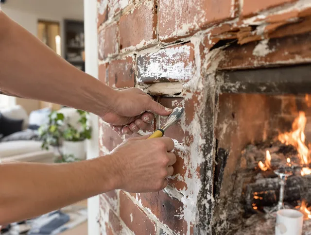 Routine fireplace repair by Laguna Hills Chimney Sweep in Laguna Hills, CA